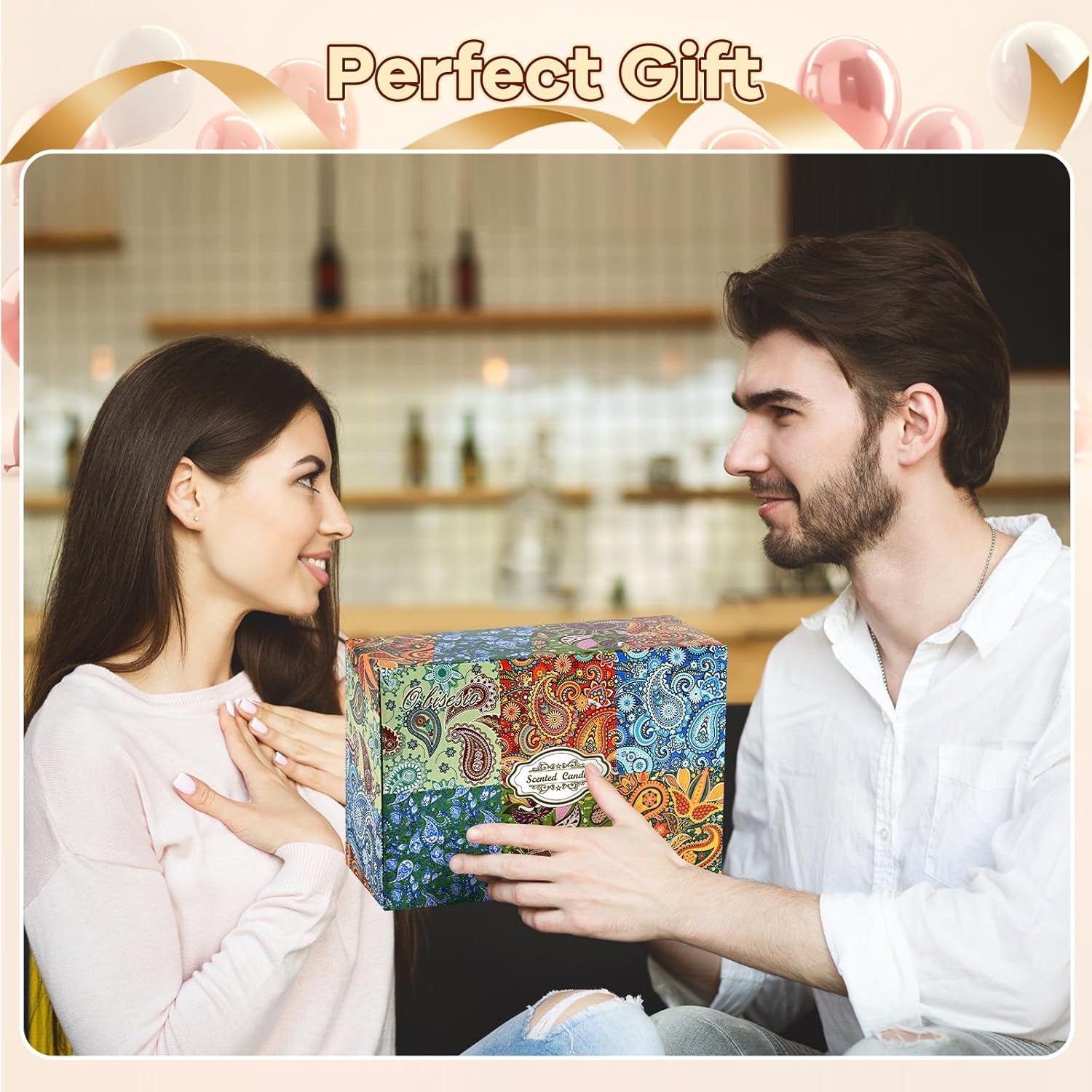 Scented Candles Gift Set, 12 Pack Candle for Home Scented, Candles Clearance with Gift Box, Aromatherapy Non Toxic Candle for Men, Women, Friends Birthday, Mother'S Day