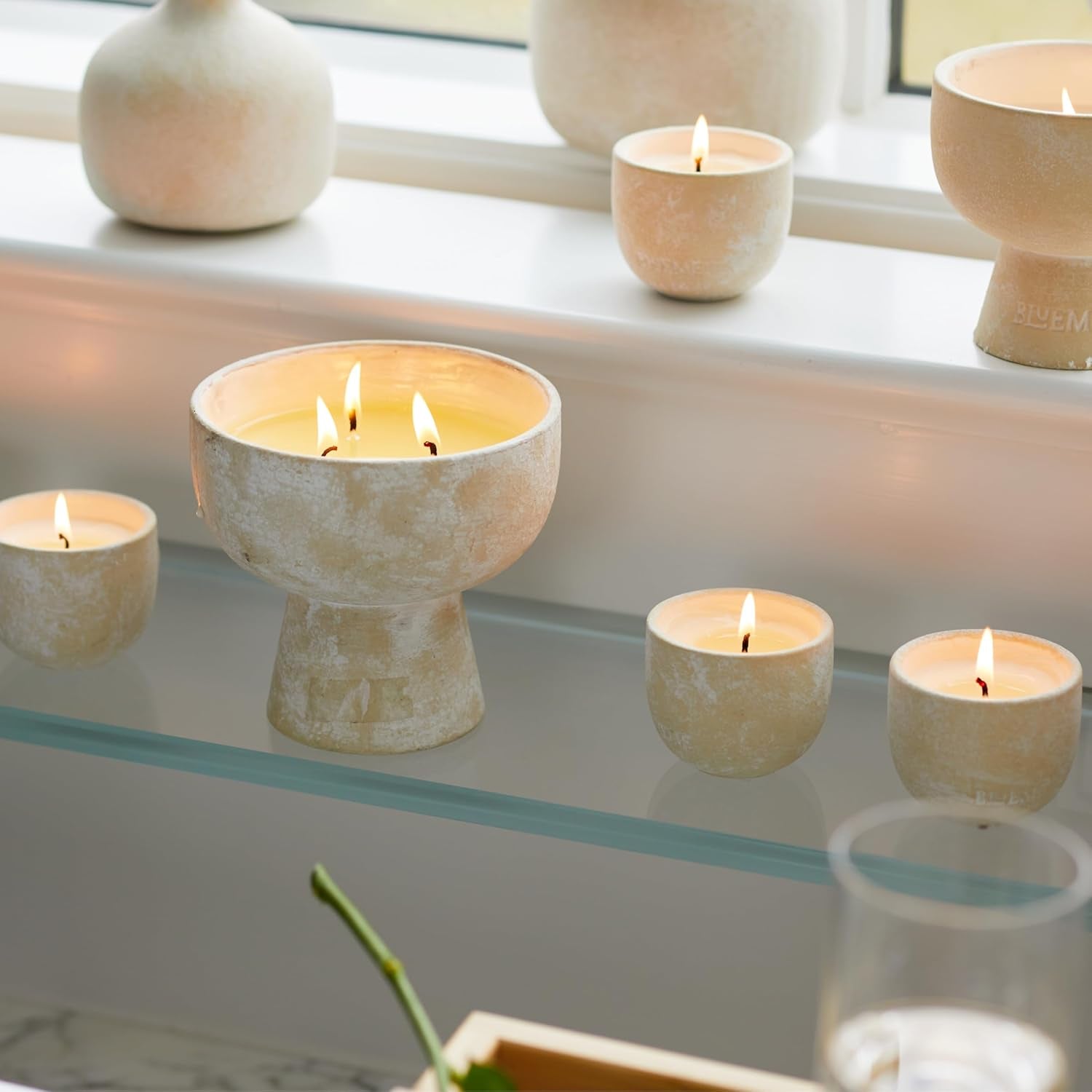 4Pk Wellness Travel Candle Votive, Sustainable, Contains Essential Oil, Soy-Wax Blend (Romance, Spiritual, Happiness, Renew)