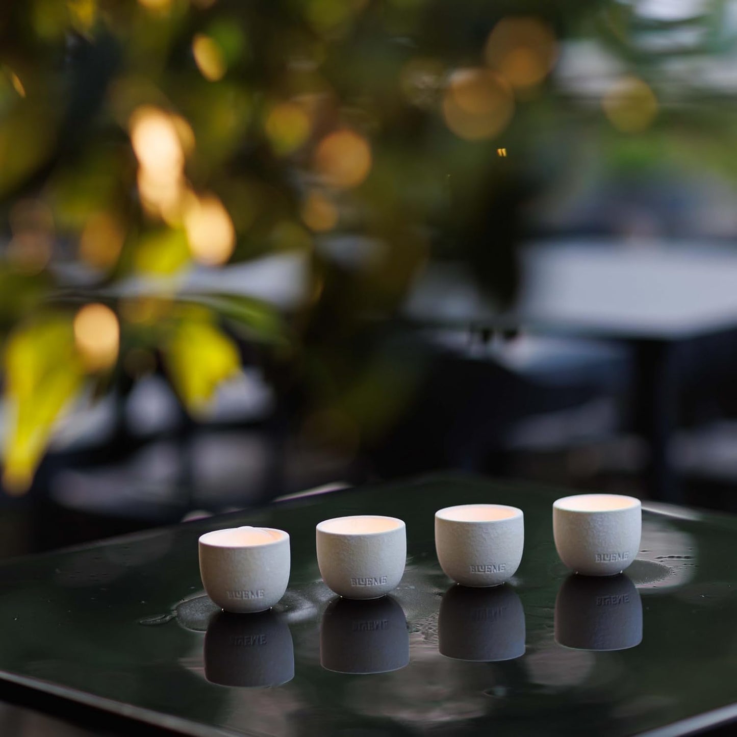 4Pk Wellness Travel Candle Votive, Sustainable, Contains Essential Oil, Soy-Wax Blend (Romance, Spiritual, Happiness, Renew)