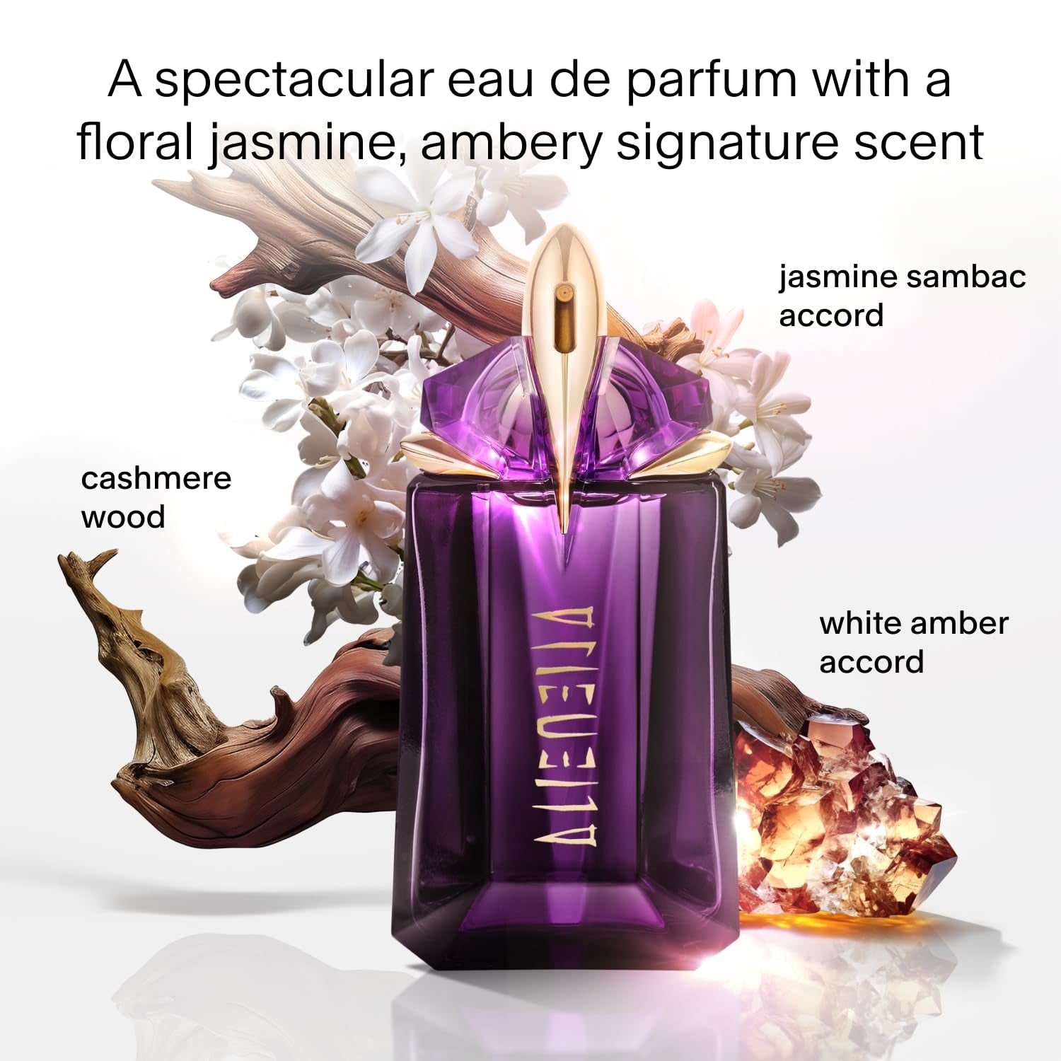 Alien - Eau De Parfum - Women'S Perfume - Floral & Woody - with Jasmine, Wood, and Amber - Long Lasting Fragrance - Invictus Fashion Statements