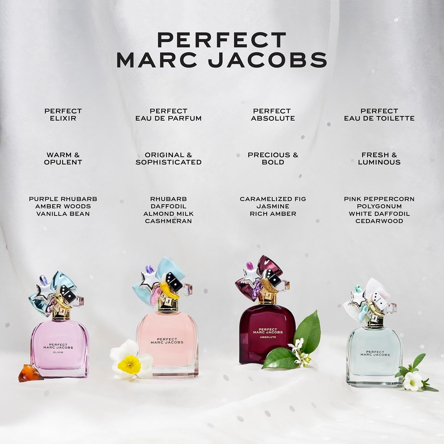Marc Jacobs Perfect Absolute Eau De Parfum – Ambery Women'S Perfume – with Notes Caramelized Fig Accord, Jasmine Absolu & Rich Amber Accord - Invictus Fashion Statements
