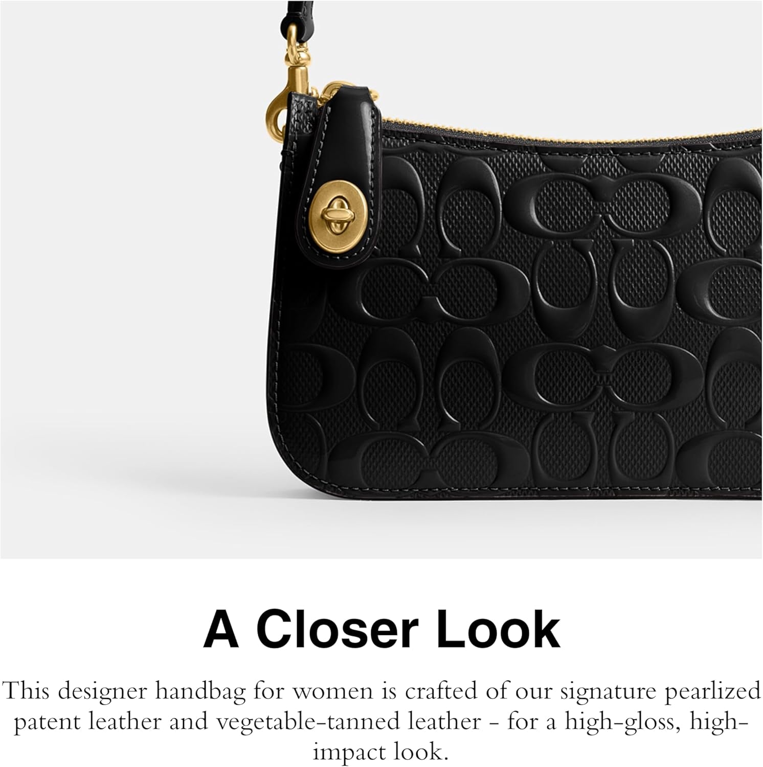 Penn Shoulder Bag in Signature Leather - Invictus Fashion Statements