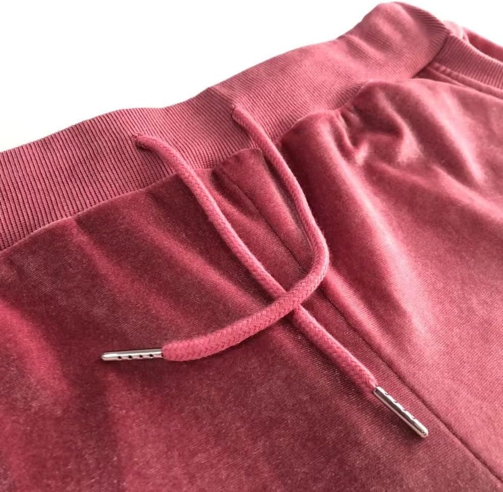 Velour Tracksuit Set Womens Sweatshirt Full Zip Hoodie Sweatsuit and Casual Jogger with Pockets - Invictus Fashion Statements