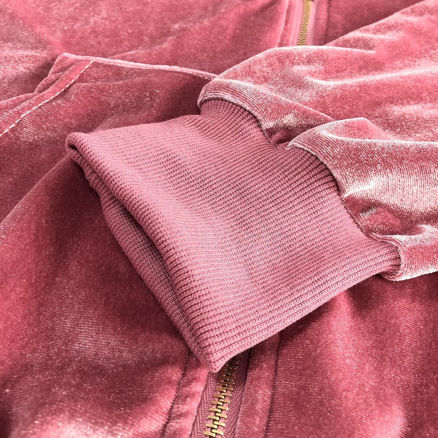 Velour Tracksuit Set Womens Sweatshirt Full Zip Hoodie Sweatsuit and Casual Jogger with Pockets - Invictus Fashion Statements