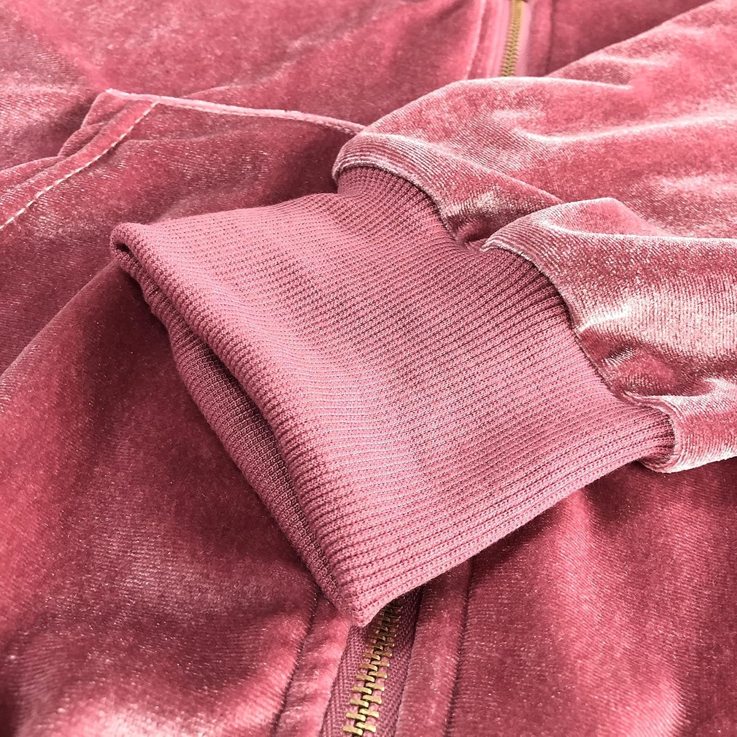 Velour Tracksuit Set Womens Sweatshirt Full Zip Hoodie Sweatsuit and Casual Jogger with Pockets - Invictus Fashion Statements