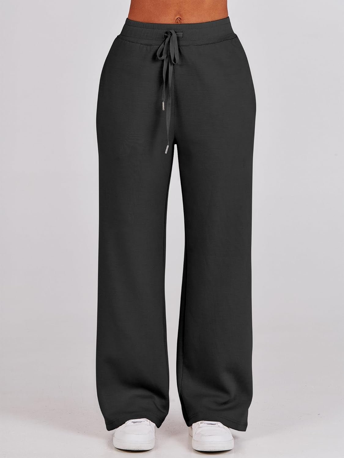 Women 2 Piece Outfits 2025 Fall Fashion Airport Wide Leg Pants Lounge Set Leisure Travel Vacation Clothes Sweatsuits - Invictus Fashion Statements