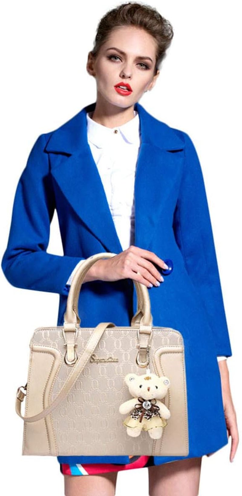 Women'S Fashion Handbags Tote Bags Shoulder Bag Top Handle Satchel Purse Set 4Pcs - Invictus Fashion Statements