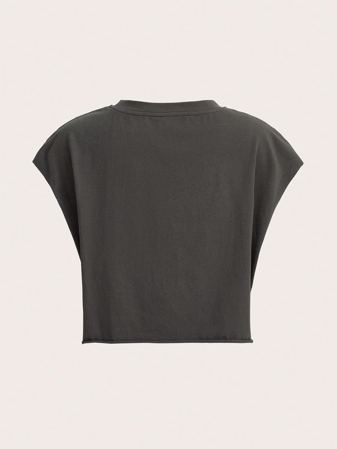 Women'S Graphic Print Cap Sleeve Crop Top Casual round Neck Short Sleeve T-Shirt - Invictus Fashion Statements