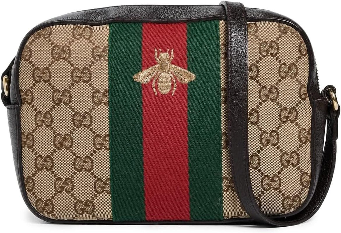 Women'S Pre - Loved Gucci Shoulder Bag, GG Canvas - Invictus Fashion Statements