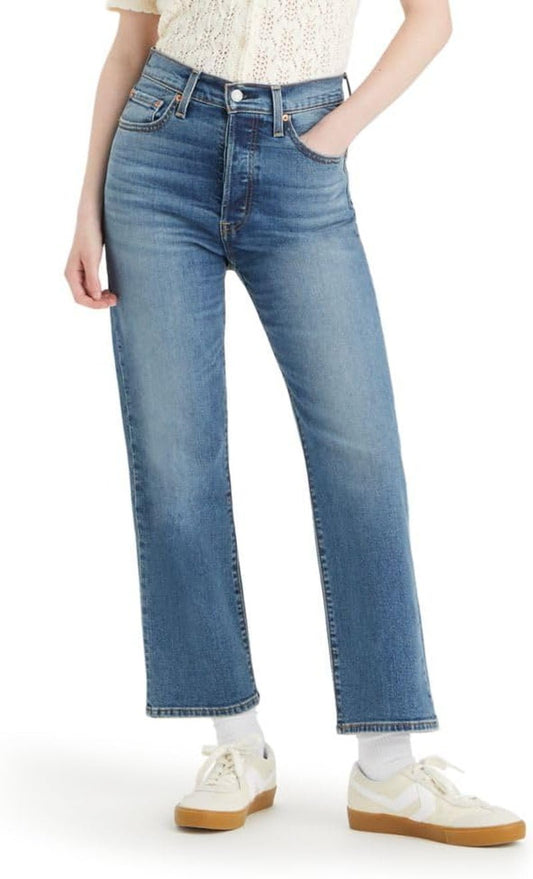 Women'S Ribcage Straight Ankle Jeans - Invictus Fashion Statements