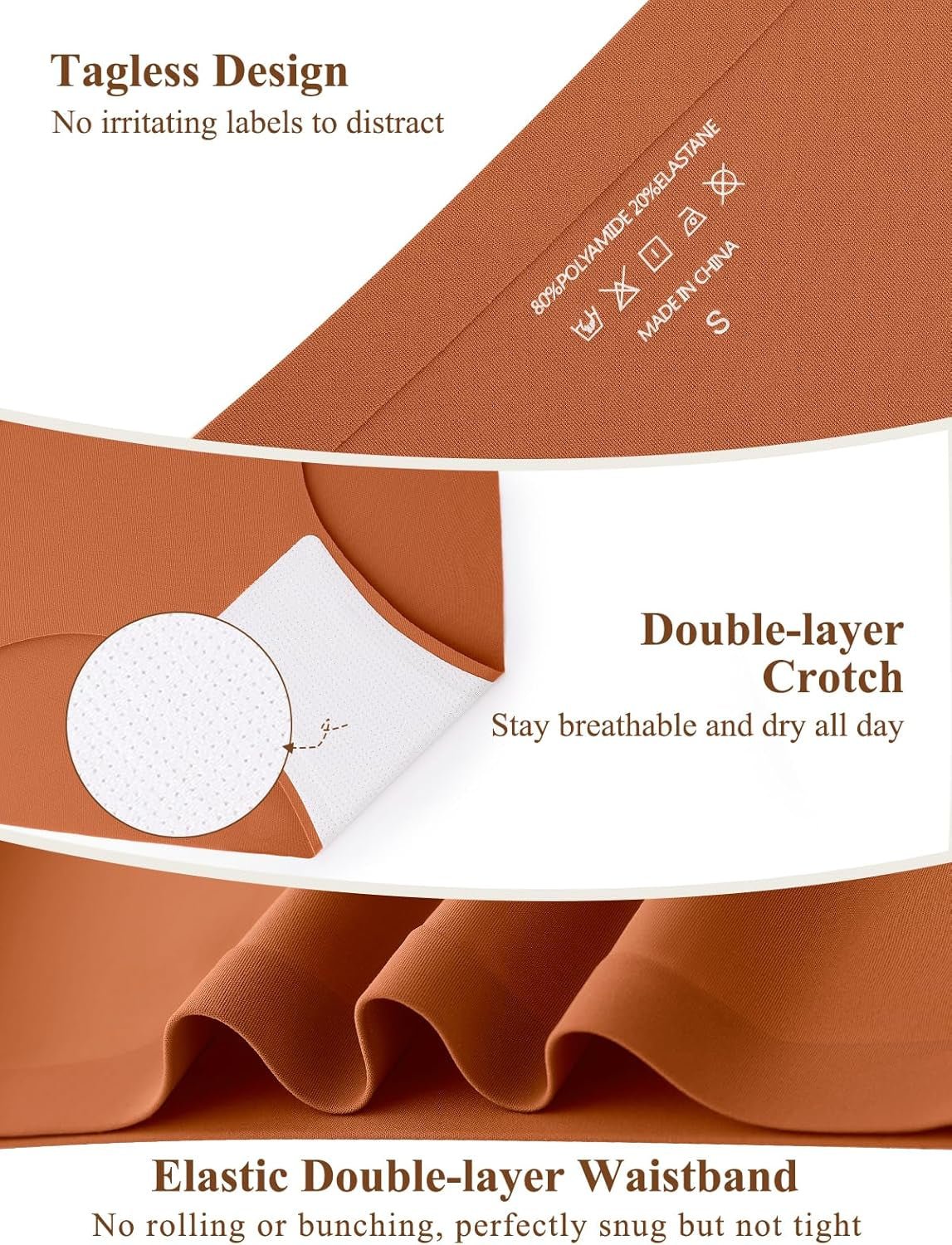 Women'S Seamless Underwear High Waisted Tummy Control No Show Panties Full Coverage Stretch Briefs 4 Pack - Invictus Fashion Statements